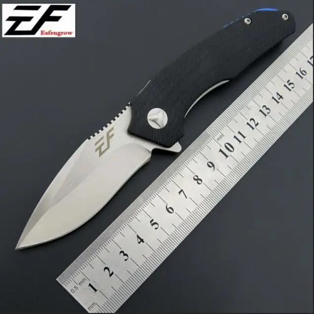 A1 Eafengrow EF80 58-60HRC D2 лезвие G10 ручка складной нож инструмент для выживания кемпинга охотничий карманный нож тактический edc Открытый инструмент - Цвет: A1