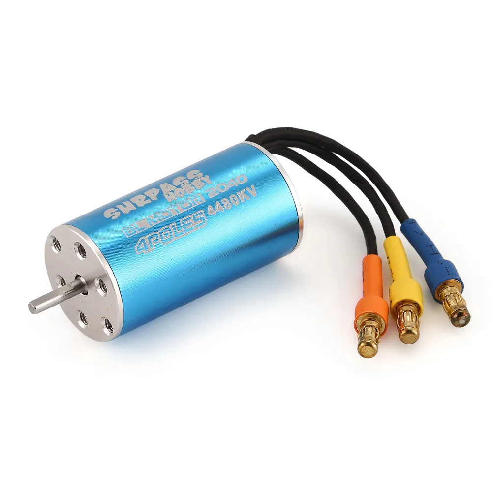 SURPASSHOBBY 2040 4480KV до 14 ти лет миниатюрный бесщёточный электродвигатель для 1/16 1/18 RC