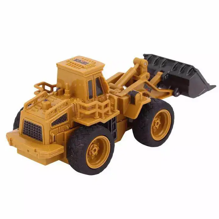 RC грузовики 1: 64 пульт дистанционного управления Строительный автомобиль мини экскаватор имитационная модель инженерный автомобиль игрушечный экскаватор кран бульдозер