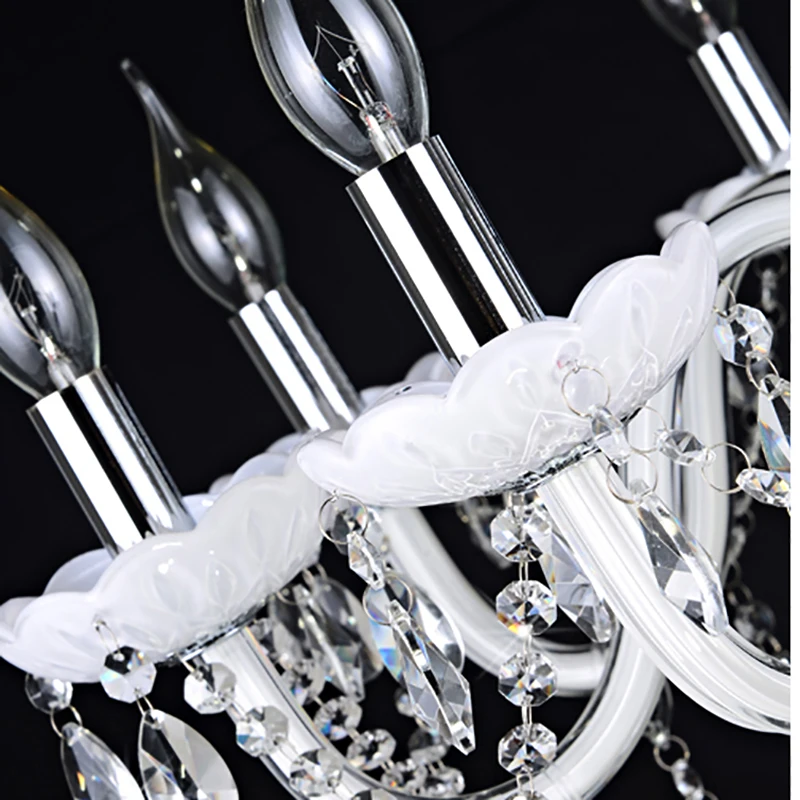 Современная светодиодная хрустальная люстра абажуры люстры de cristal sala большие