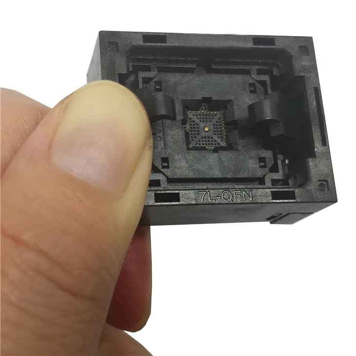 QFN40 MLF40 NP506-040-016-C-G IC тестовая розетка запись в гнездо Opentop Чип Размер 6*6 флэш-адаптер