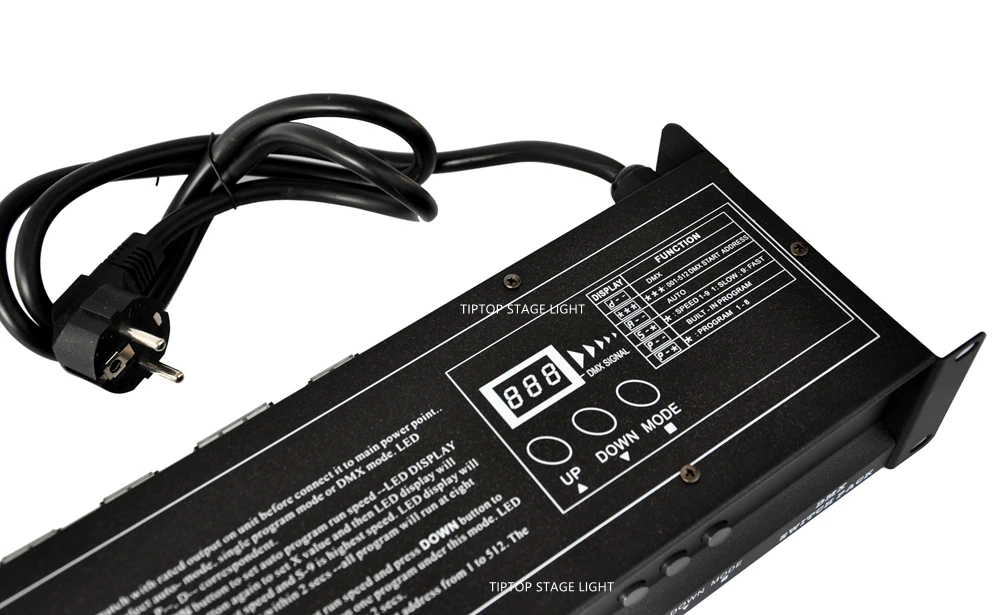 Цена со скидкой DMX контроль источника питания распределитель коробка