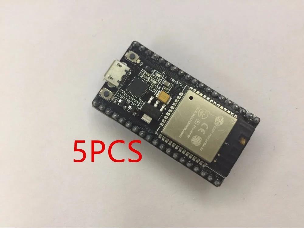 5 шт. макетная плата ESP32 ESP32S 2 4 ГГц Wi Fi + Bluetooth сверхнизкое энергопотребление два