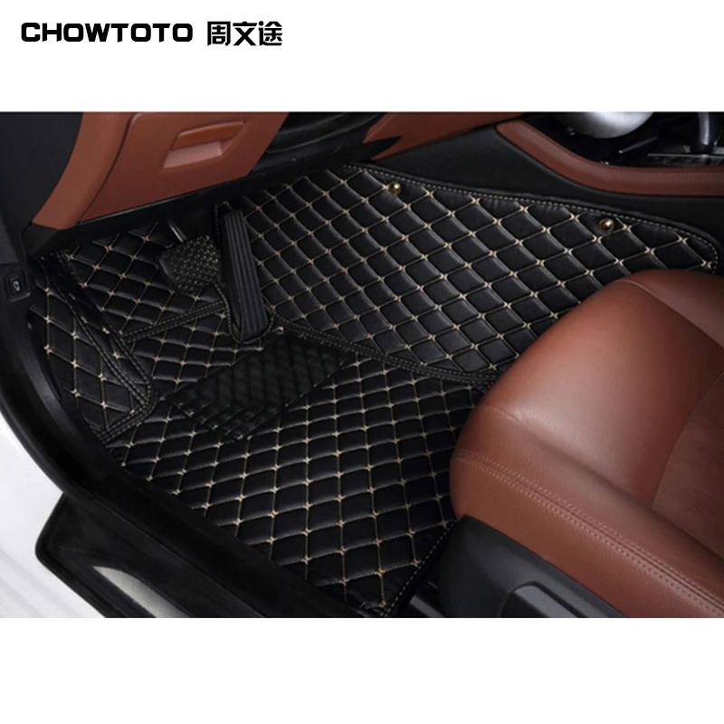 CHOWTOTO AA специальные коврики на заказ для Peugeot 2008 3008 4008 прочные водонепроницаемые