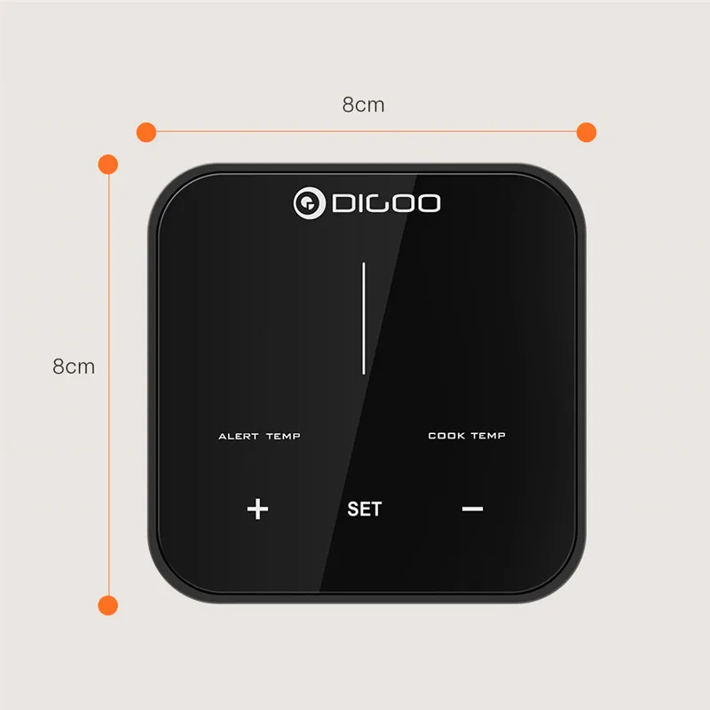 Digoo DG FT2303 трехканальный умный bluetooth приложение управления барбекю термометр