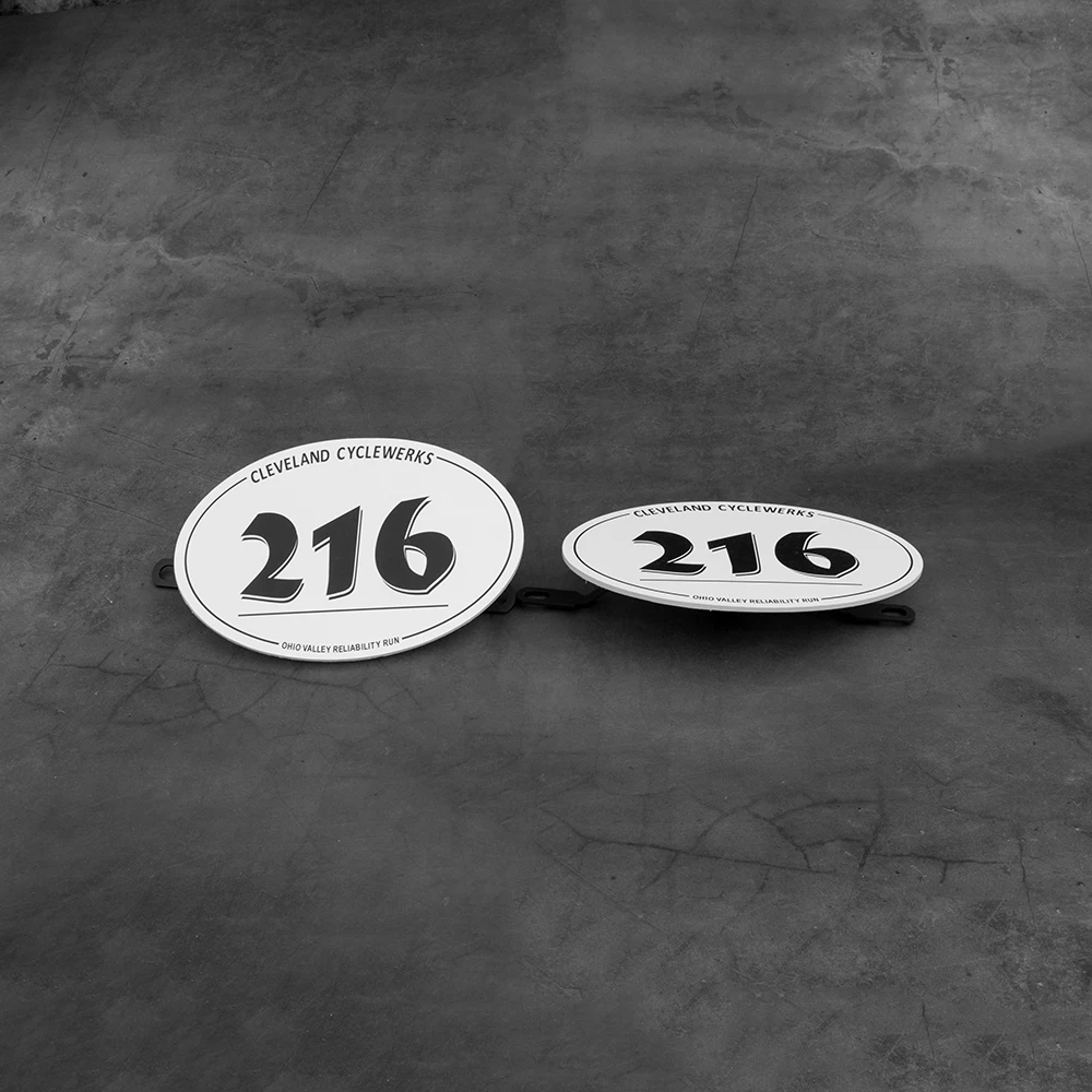 2 шт. табличка с номером для MOTO CAFE RACER tracker scrambler No.71|plate|plate numberplate table |