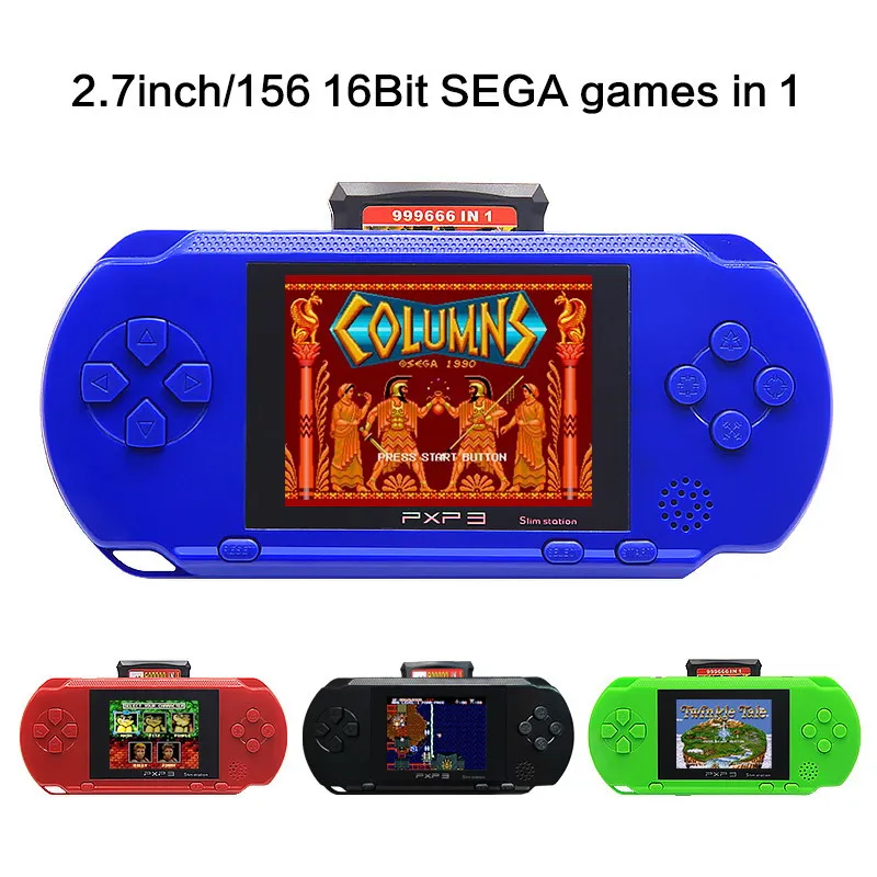 Консоль SEGA игровая 16 битная портативная 2 7 дюйма 156 SEGA|portable game console|game handheldgame console |