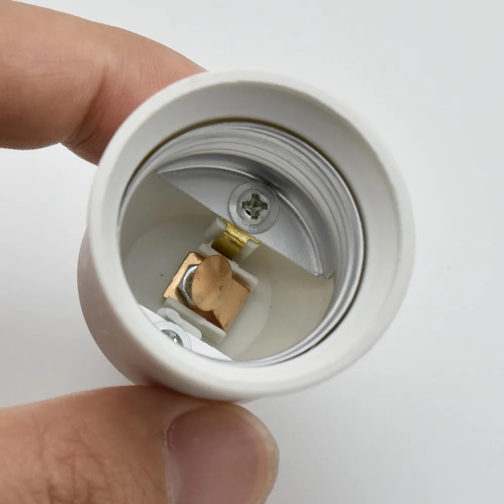 Переходник E12 в E27 винтовой Цоколь для светодиодных ламп 6 шт./лот|lamp holder converter|holder