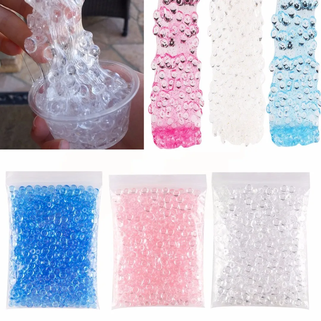 

3 Pack Fishbowl Beads Vase Filler Beads Slime Beads DIY Craft Decoration 7mm