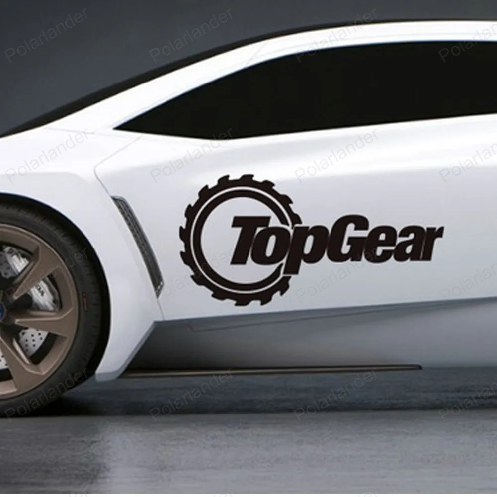 Крутые креативные 20*10 см TOPGEAR забавные персонализированные автомобильные