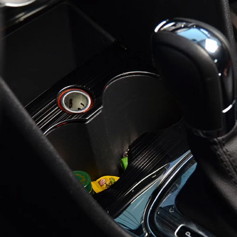 Наклейки Tonlinker для интерьера стакана с водой Volkswagen Polo 2011-17 Стайлинг автомобиля 1-2