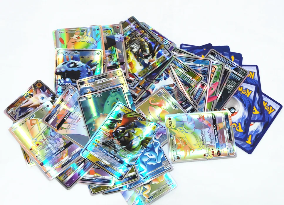 200 шт 50 100 шт GX Pokemon MEGA Сияющие карты Такара TOMY игра битва карт торговые карты игра детская игрушка