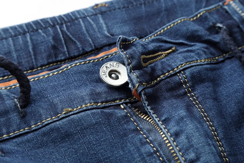 Пластичный монтаж вареных джинсовых шорт для мужчин 2018 новые летние модные