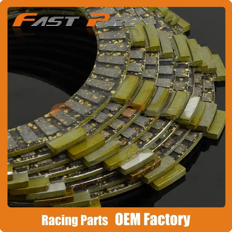 Clutch Plates Disc Set 8pcs for CR CRF CR125R CRF250R Dirt Bike MX Motocross Enduro Supermoto SM |