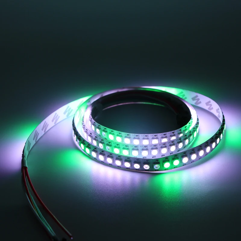 5 в 1 м Светодиодная лента 5050 RGB WS2812 2812B 30 светодиодов 60 Водонепроницаемая IP30 IP65