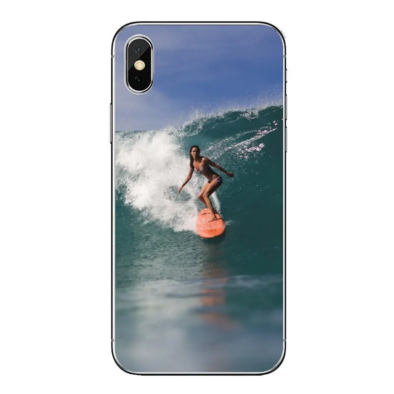 Мягкие прозрачные чехлы для iPod Touch iPhone 4 4S 5 5S 5C SE 6 S 7 8 X XR XS Plus MAX Learn to Surf Love |