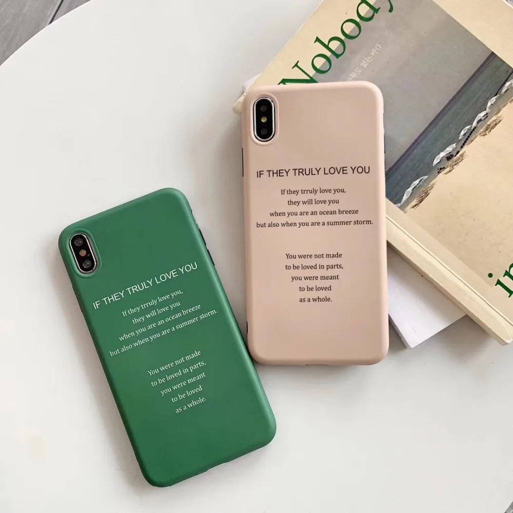 Чехол с надписью Love для iPhone 6 S 7 7plus 8 8plus X XR XS Max love imd |