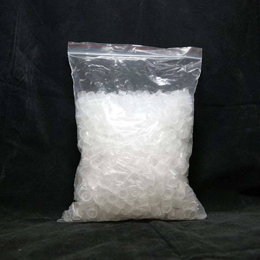 Пластиковые прозрачные пигментные чернила для татуажа маленького размера 100 шт.