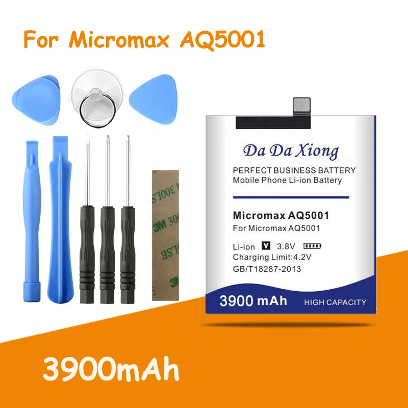 Аккумулятор большой емкости 3900 мАч AQ5001 Для Micromax aq5001 zaw1055qaa батарея для