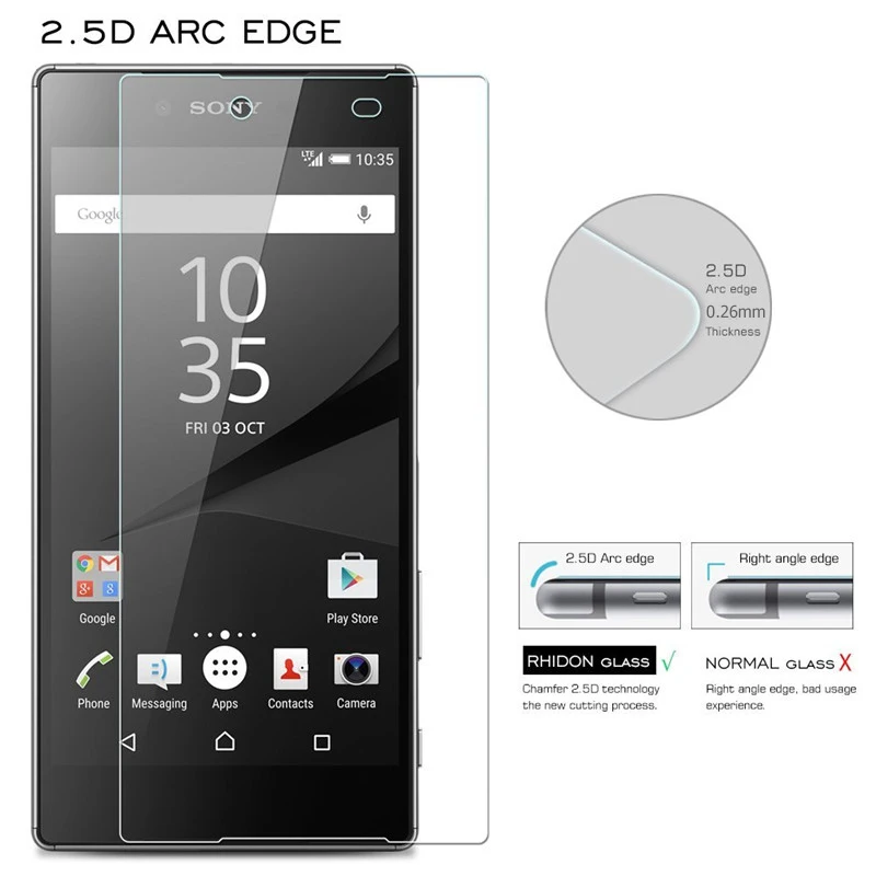 2 шт. закаленное защитное стекло для Sony Xperia Z5 Premium Dual E6833 E6853 E6883 Z5P plus | Мобильные