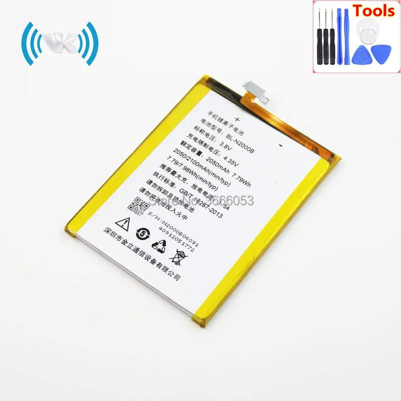 Батарея VK 2050 мА/ч/7 79wh 3 8 В для FLY Fly IQ4516 Восьмиядерный Gionee GN9005 Elife S5 литий полимерная