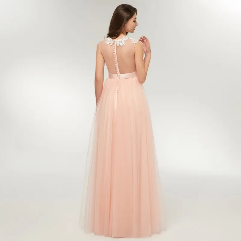 Дешевые розовый свадебное платье пляж 2018 Винтаж кружевной топ Сексуальная Тюль