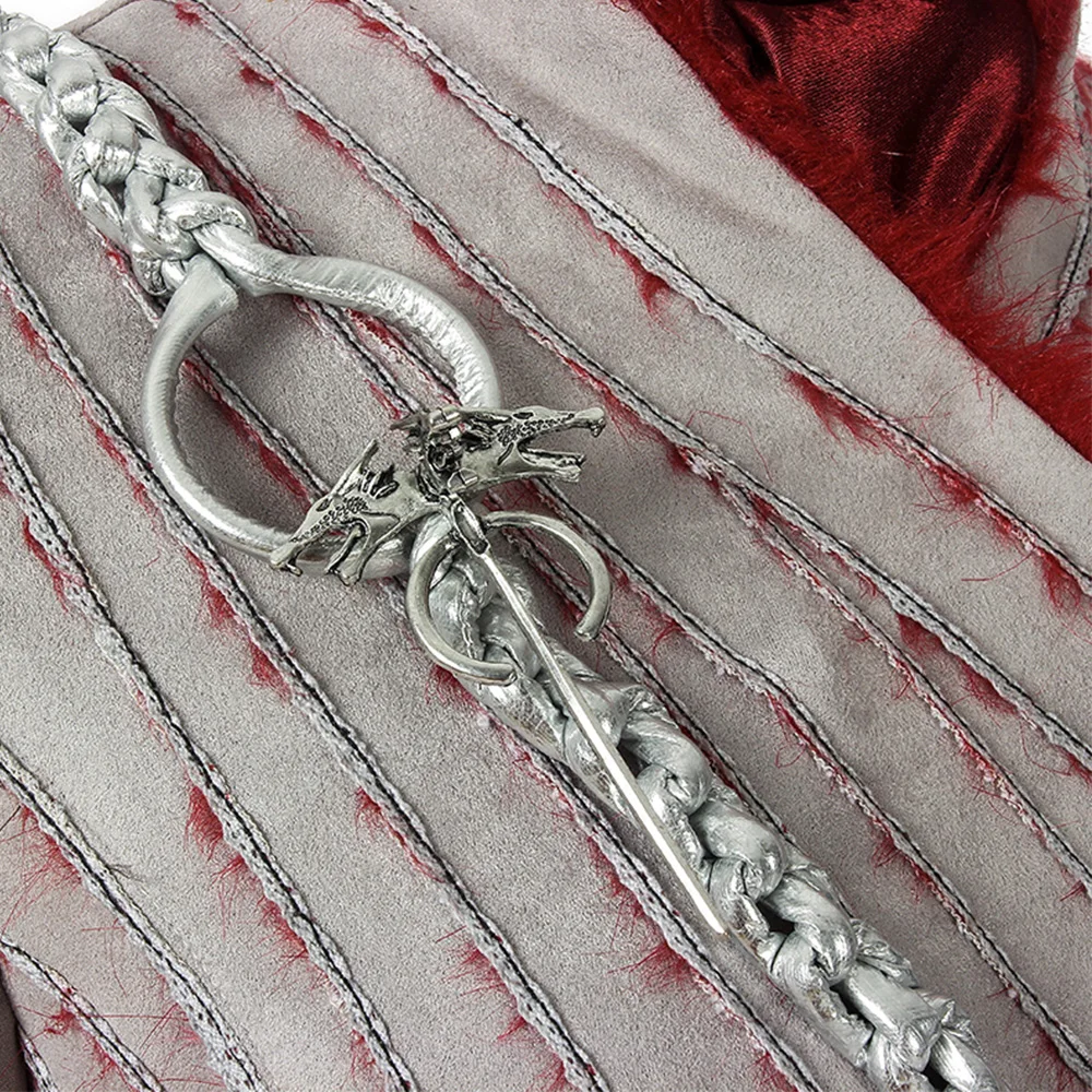GOT Сезон 8 Игра Престолов Дейенерис Таргариен косплей костюм платье наряд