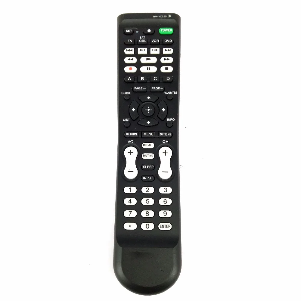 Новый оригинальный пульт дистанционного управления SONY RM VZ220 SAT TV DVD BD PLAYER DVR VCR