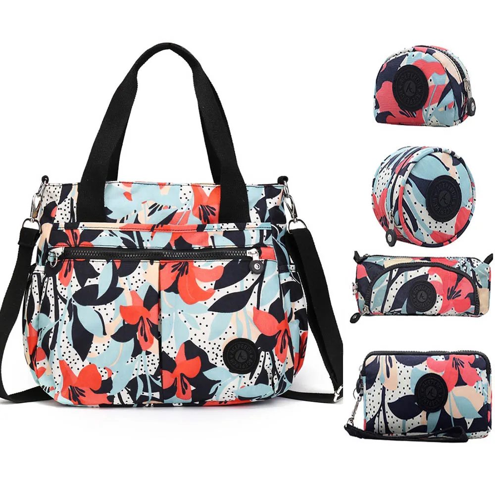 ACEPERCH Женская оригинальная сумка Bolsas Feminina роскошная сумка женская дизайнерская сумка Mochila нейлоновая водонепроницаемая сумка-мессенджер - Цвет: Dark Lily