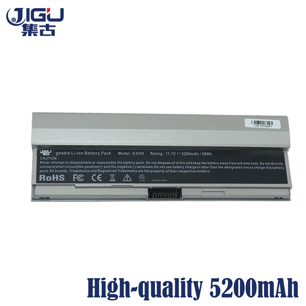 JIGU 6 Батарея для ноутбука Dell W346C Latitude E4200 00009 312 0864 451 10644 453 10069 F586J R331H R640C R841C|battery for