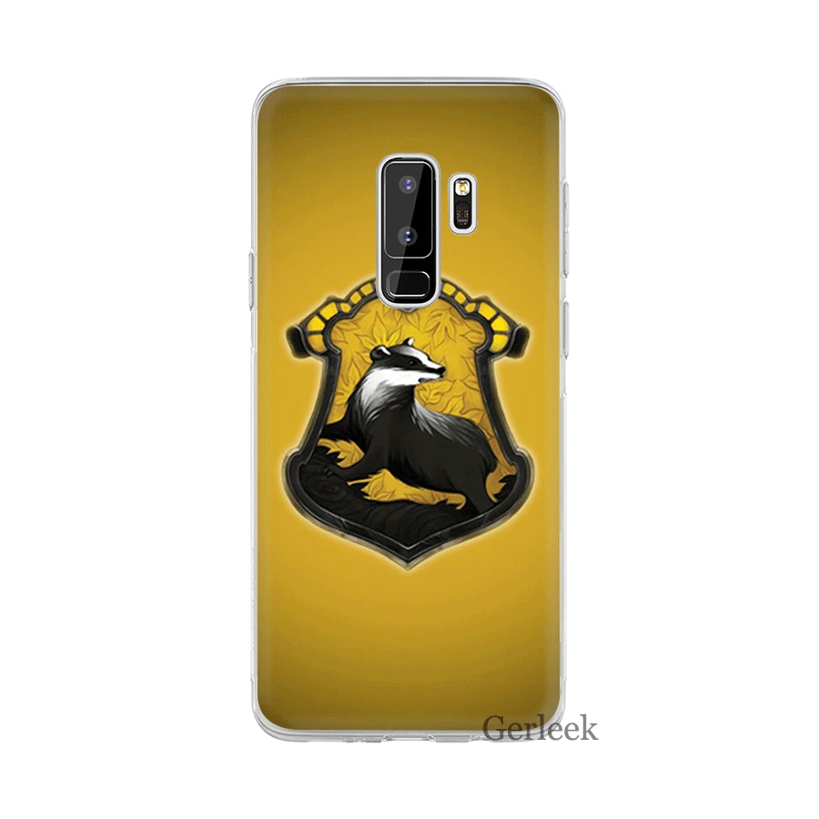 Чехол для телефона Desxz Samsung Galaxy M10 M20 M30 A7 A9 A10 A30 A40 A50 A70 Hogwarts Hufflepuff | Мобильные