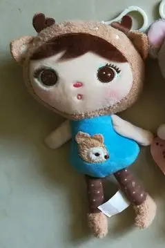 22cm deer С opp сумкой Metoo angela рюкзак подарок высокое качество милые коала кролик плюшевые куклы для детей панда бабочка пчела пупи олень - Цвет: 22cm deer