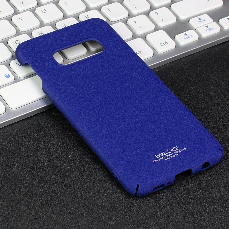 IMAK Ковбой матовая Coque для samsung S10E противоскольжения Hard-PC Mobile Телефон задняя крышка
