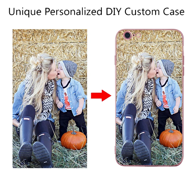 Мягкий чехол для телефона из ТПУ на заказ с принтом сделай сам Samsung Galaxy S6 S7 edge