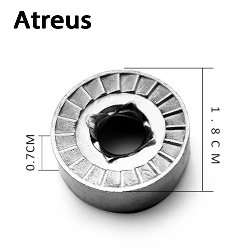 Atreus 16 шт сделанных из нержавеющей стали болты автомобилей номерных знаков каркас