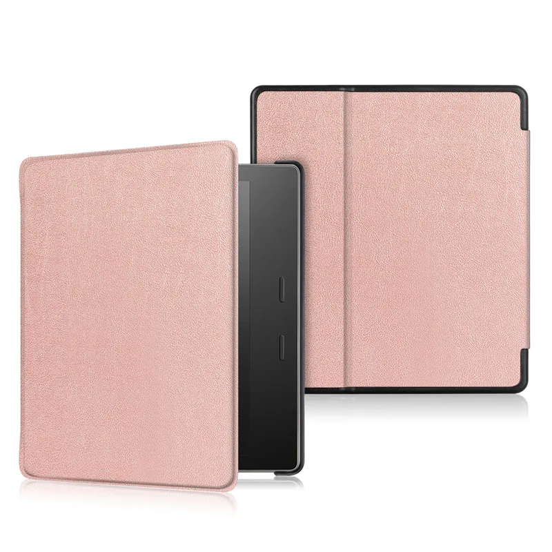 case Магнитный чехол для Amazon Kindle Oasis 7,0 из искусственной кожи, чехол для Kindle Oasis Smart Wake Up E-Reader Coque - Цвет: case