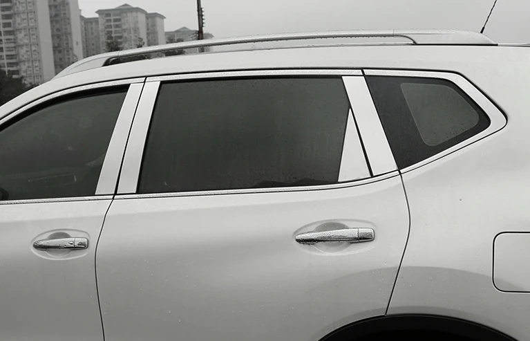 8 шт. украшение средней колонки окна автомобиля для Nissan Murano 2015 | Автомобили и