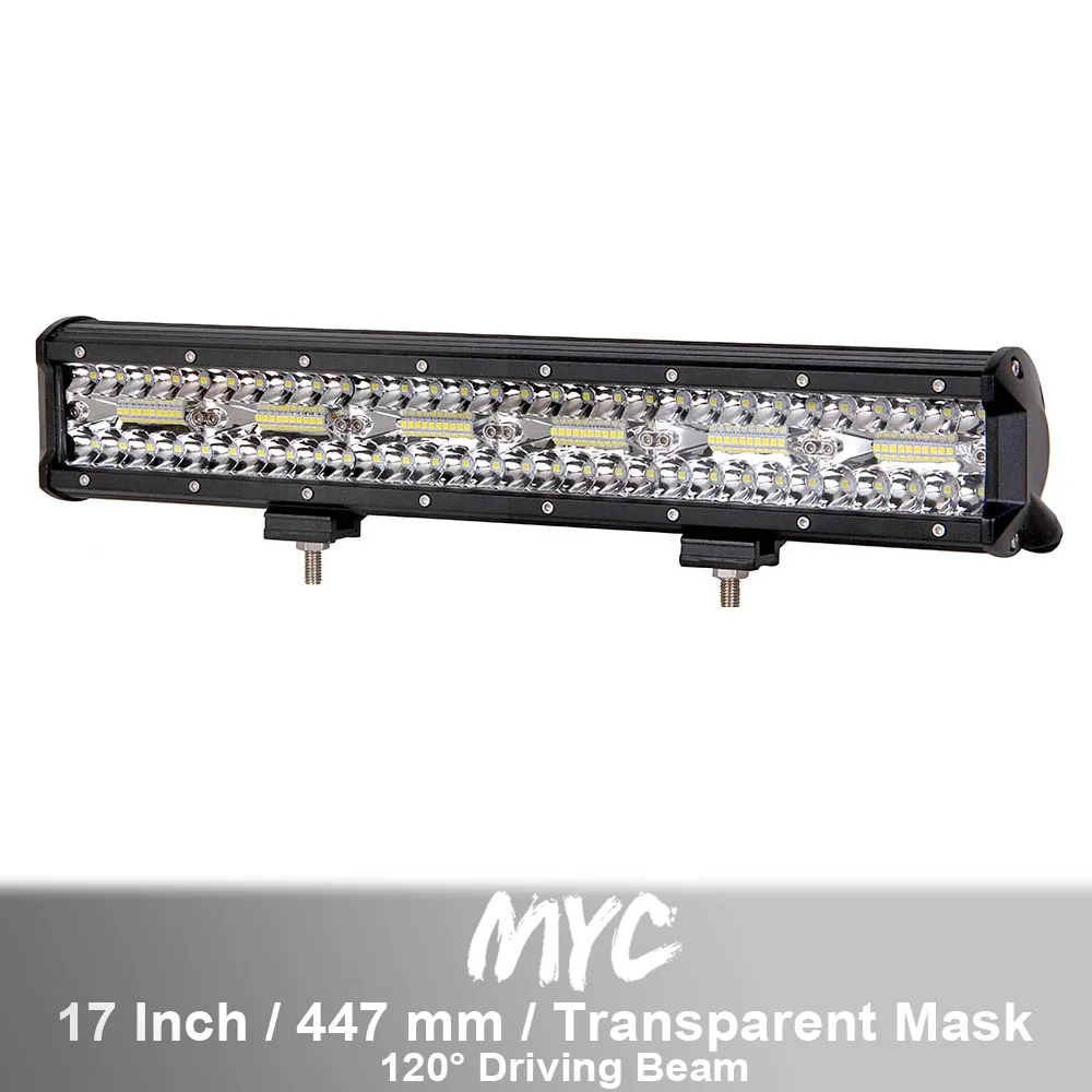 360W x1 " 7" 1" 20 дюймов 3 ряда комбо балка Led светильник бар для внедорожник автомобиль Лодка Грузовик ATV 4X4 ATV внедорожник вождения экскаватор светильник s - Цвет: 360W x1