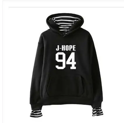 Kpop Bangtan тот же абзац толстовка jung kook v suga Periphery одежда для мужчин и wo мужчин пуловер куртка толстовки harajuku готический - Цвет: 55