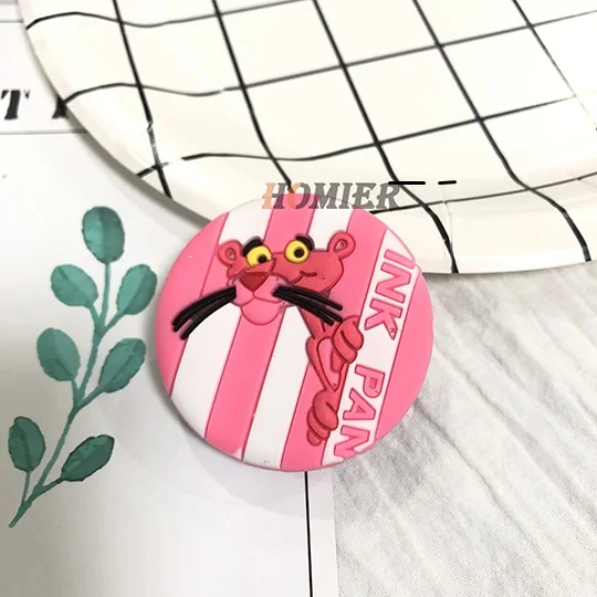 Pink Panther Универсальный кронштейн-подставка для телефона, расширяющаяся подставка, растягивающийся держатель для телефона, милая мультяшная подставка для iphone 6 7 8 X XS - Цвет: Pink Panther