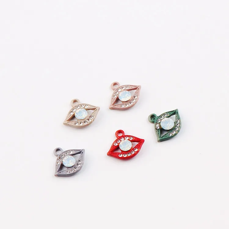 Новый стиль 50 шт./лот подражать горный хрусталь украшения красочные мультфильм