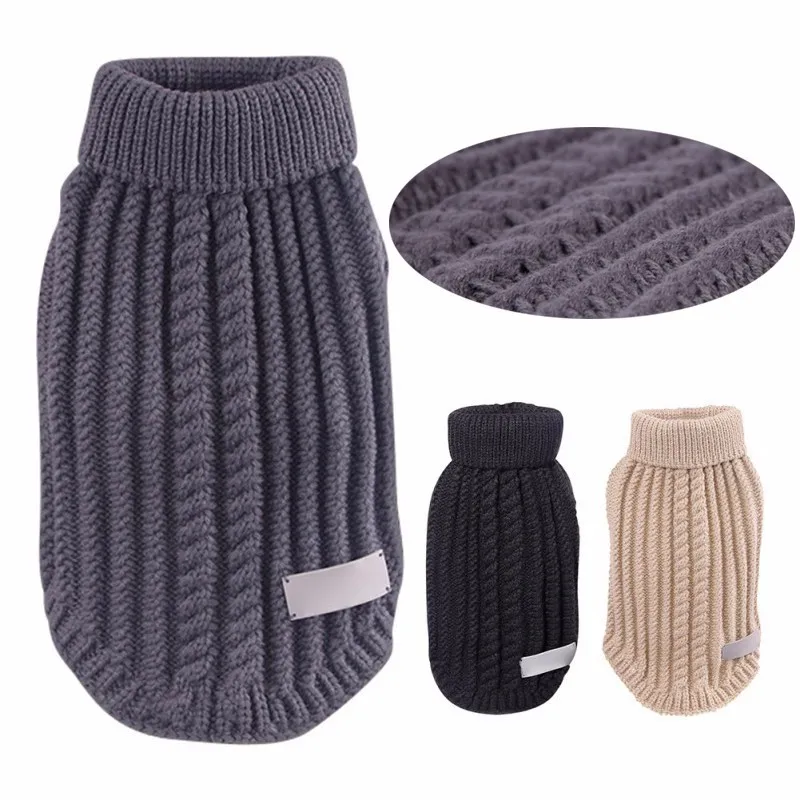 RFAK Новая Вязаная юбка для чихуахуа домашних питомцев одежда из шерсти свитер