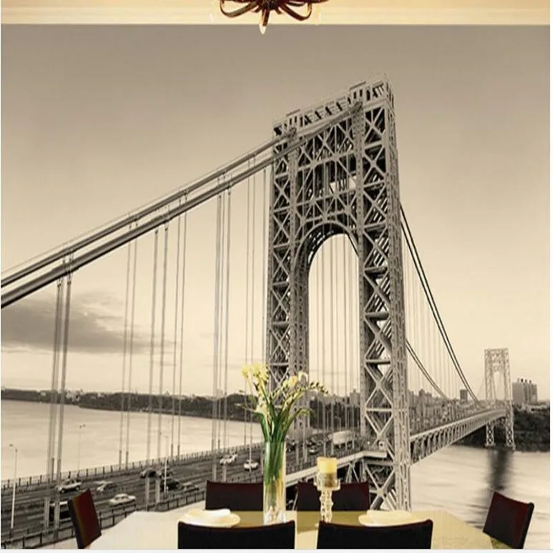 Большой фон для фотосъемки wellyu фотообои в стиле ретро спальни ТВ - купить по