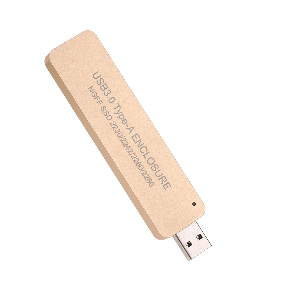 Чехол для адаптера NGFF M.2 к USB 3 0 SSD M2 SATA Based B Key подходит 2230 / 2242 2260 мм|ssd enclosure|m.2 to usb 3.0usb