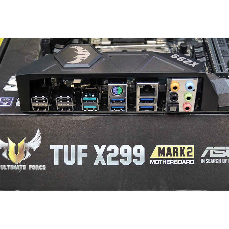 

Asus TUF X299 MARK 2 X299 LGA 2066 DDR4 Dual M.2 USB 3.1 Desktop motherboard new original