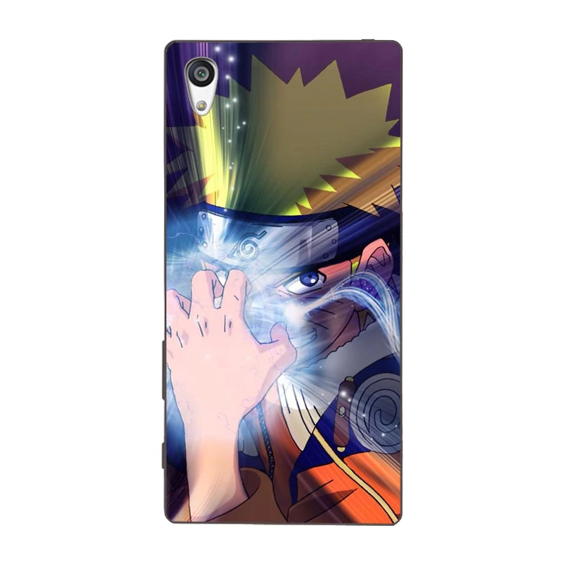 Cartoon Naruto Sasuke Kakashi TPU soft phone case back Cover For Sony Xperia E3 E5 M2 4 5 T3 X XA1 XZ Premium shell Coque |