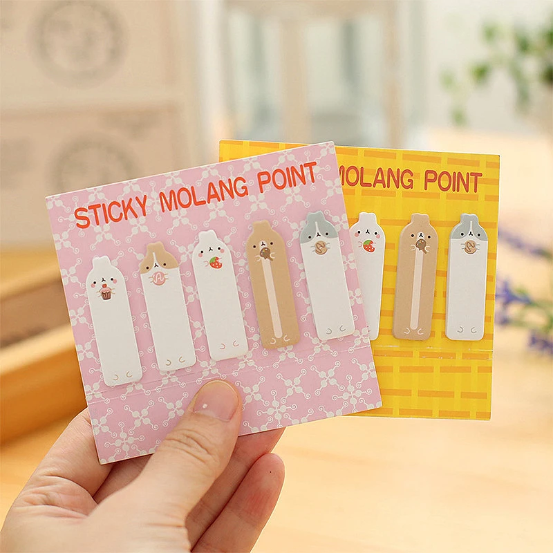 CXZY Potato rabbit sticky notes милый индекс вкладка блокнот планировщик наклейки Скрапбукинг