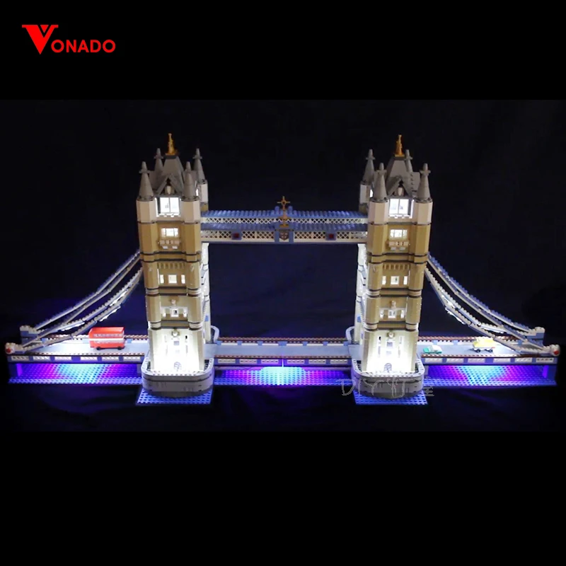 LED Light Kit for lego 10214 Compatible 17004 Creator Expert London bridge Building Blocks Bricks (only light with Battery box) | Игрушки и