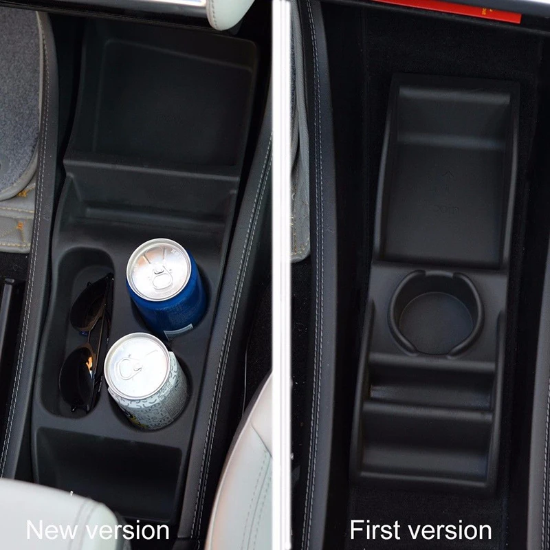 

Topfit For Tesla Model S Silicone Center Insert Console Storage Box Cup Holder