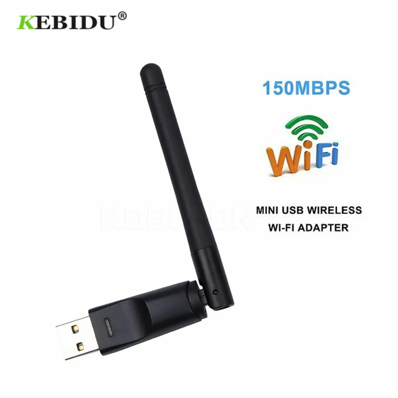Беспроводная сетевая карта KEBIDU 150 Мбит/с мини USB WiFi адаптер LAN Wi Fi приемник донгл